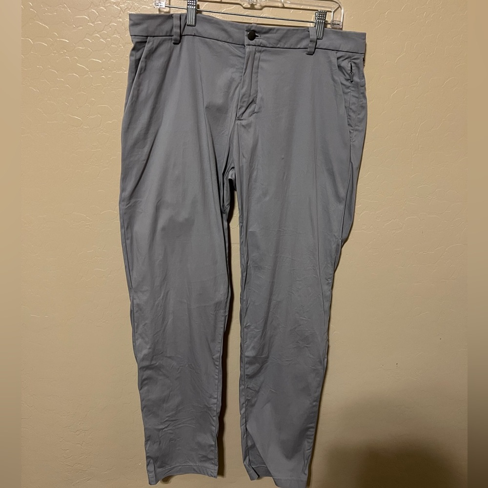 Lululemon Men’s Commission Pant 34x30 Grey/Silver